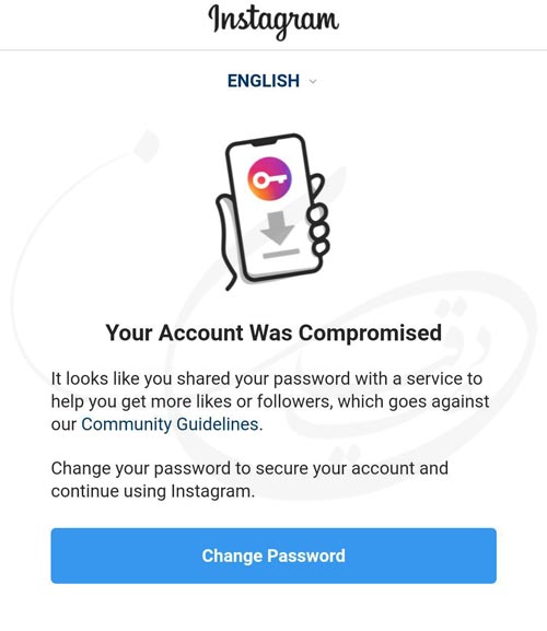 علت و رفع خطای your account was compromised حساب شما به خطر افتاد